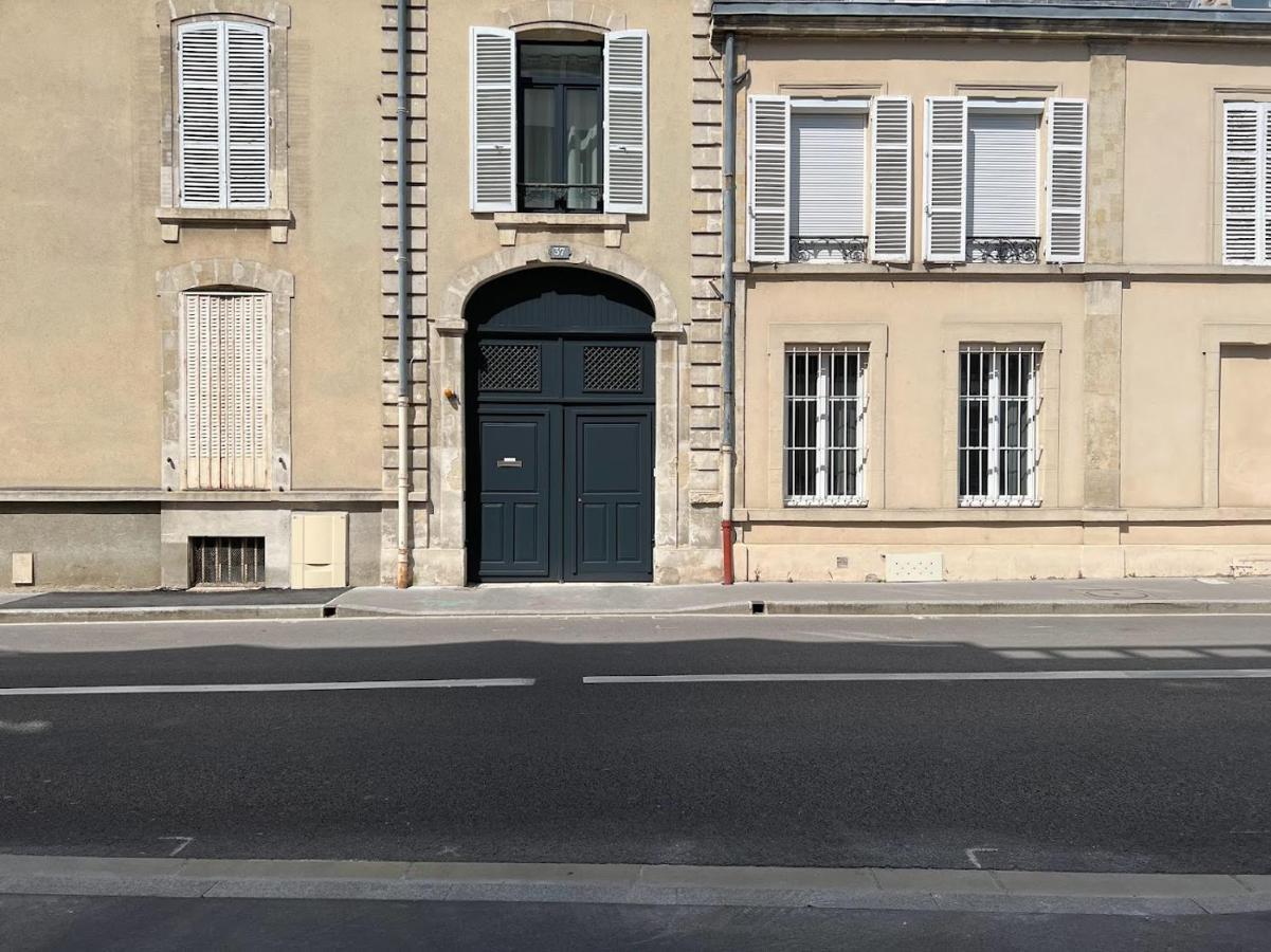 Elegant T4 Centre Reims/Parking Prive Apartamento Exterior foto